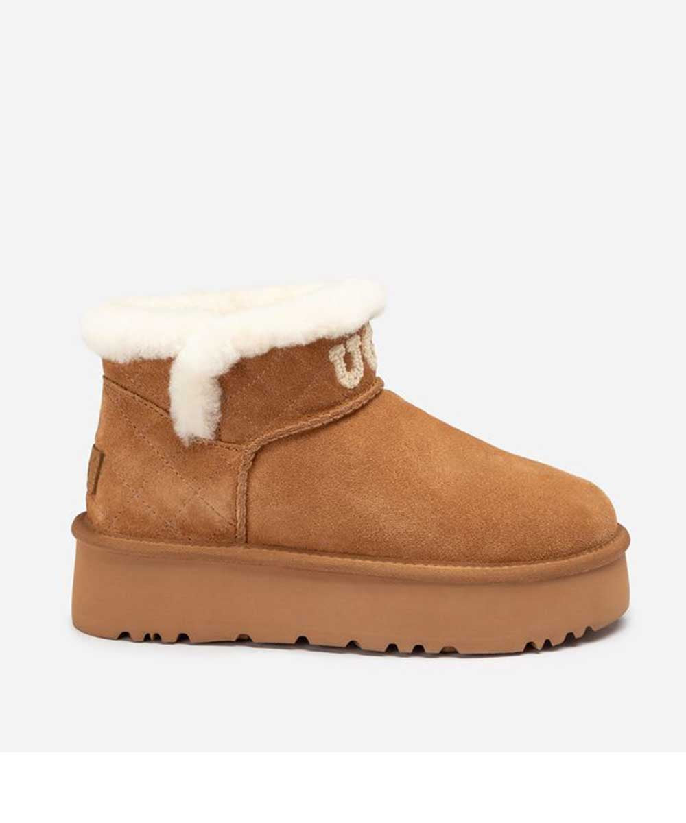 Women's UGG Logo Platform Boot Main image
