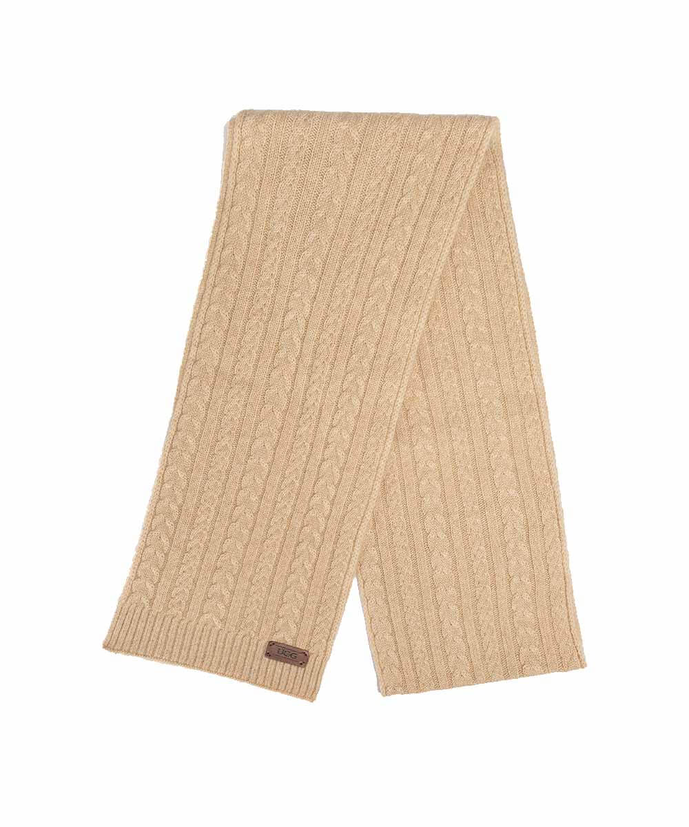 Cashmere UGG Cable Scarf Secondary image