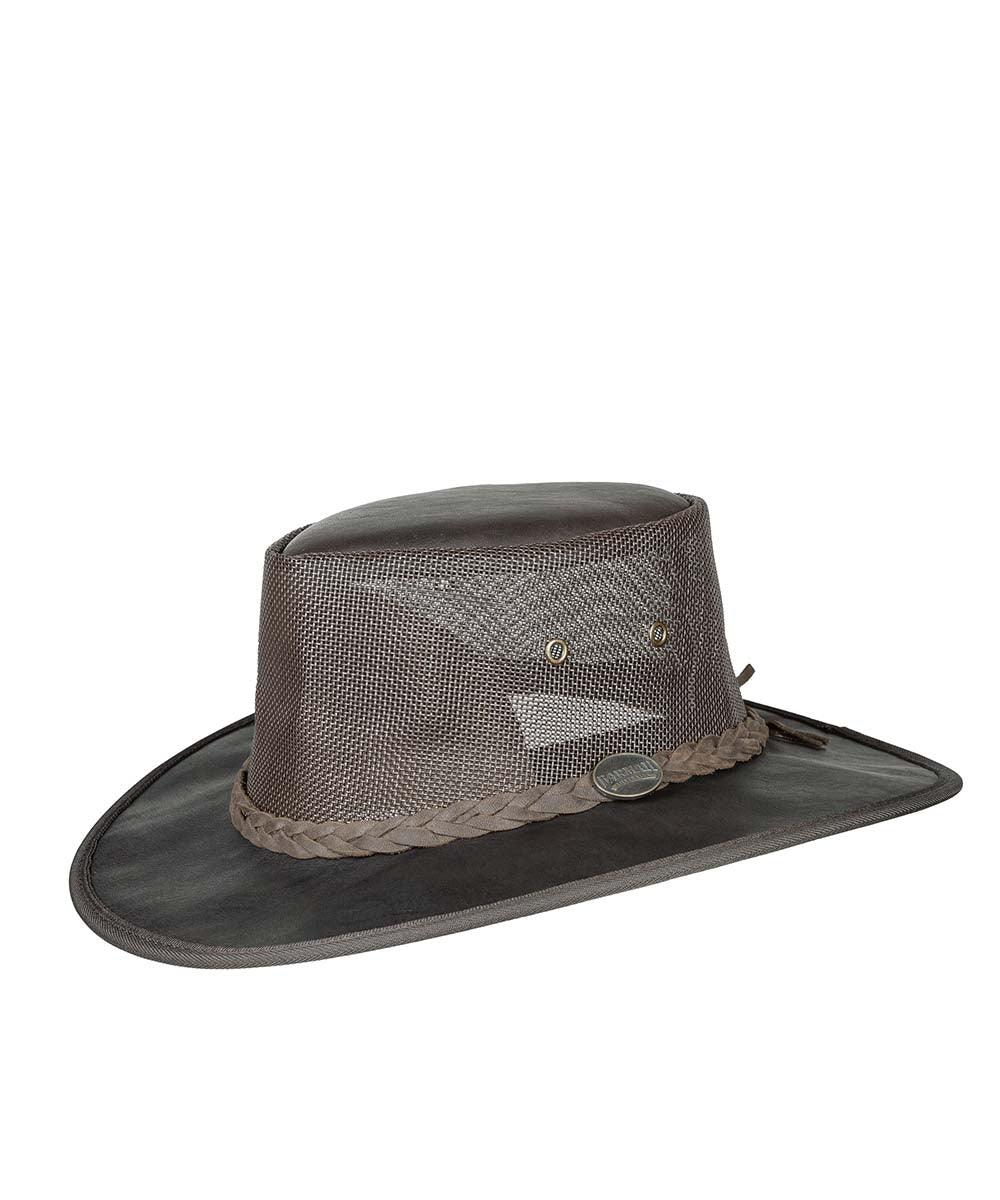 Barmah Squashy Roo Leather Cooler Hat Main image