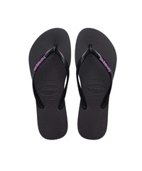 Havaianas Women's Slim Rubber Logo Thong