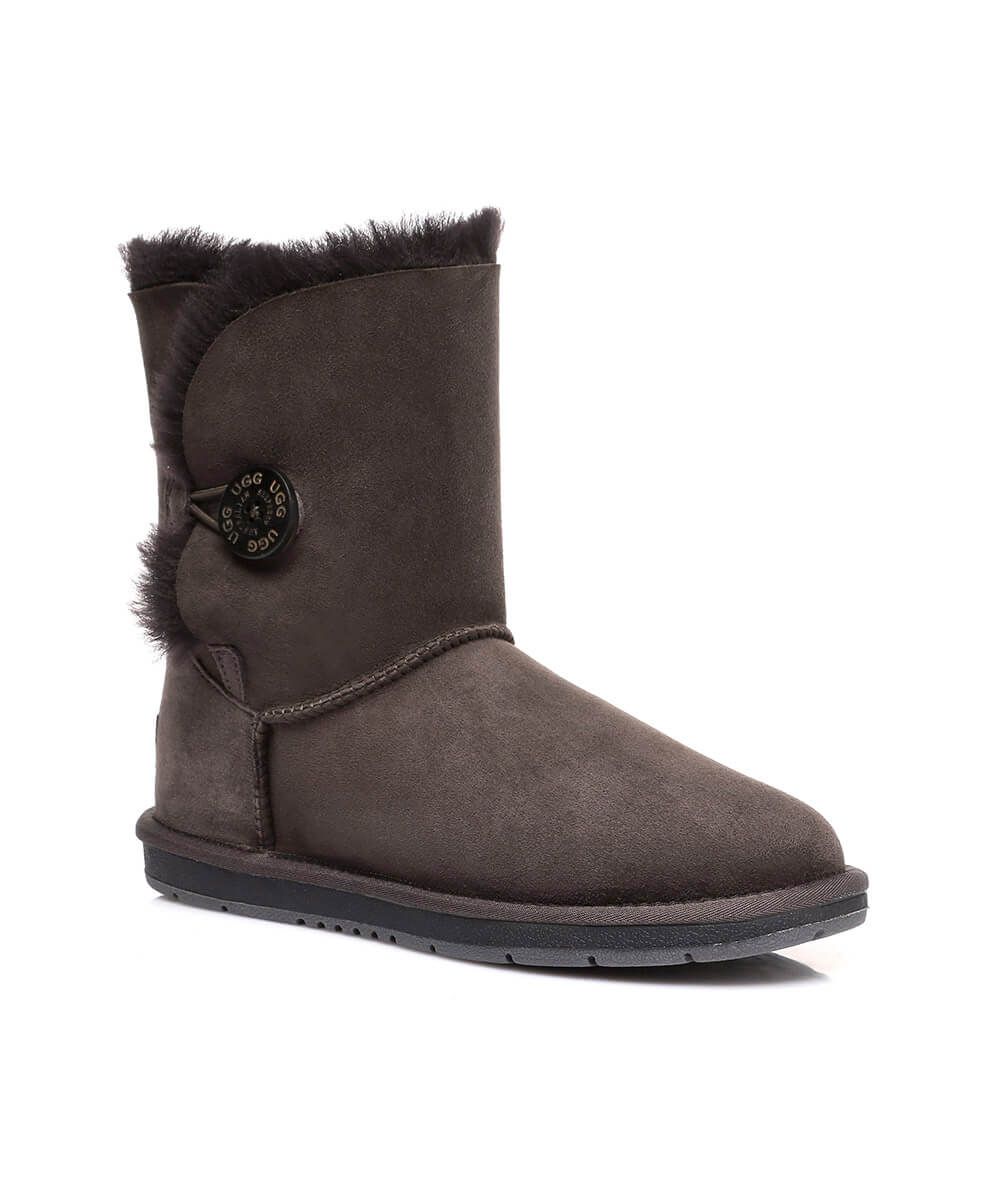 Women's Luxe Classic Mid Button UGG