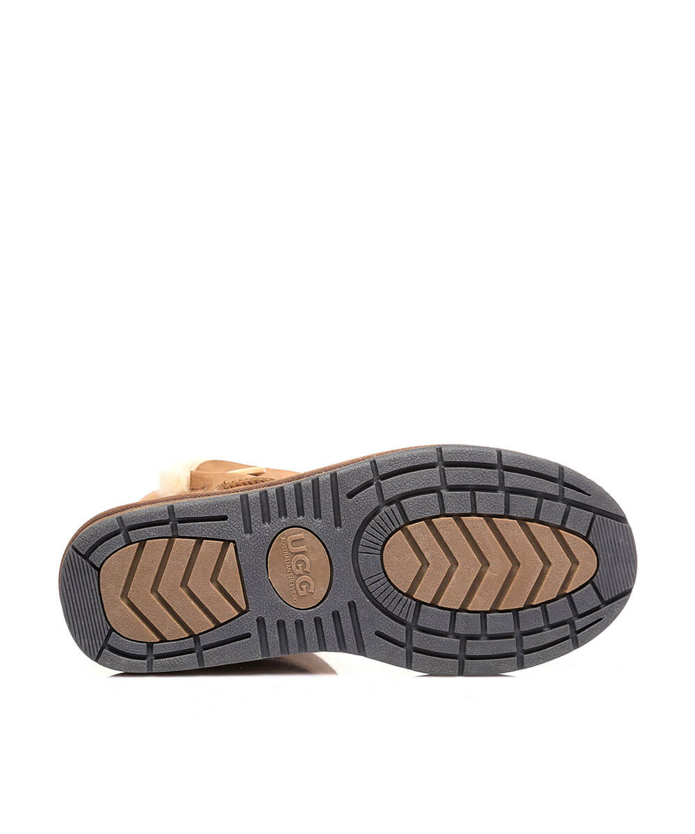 Women's Luxe Classic Mid Button UGG