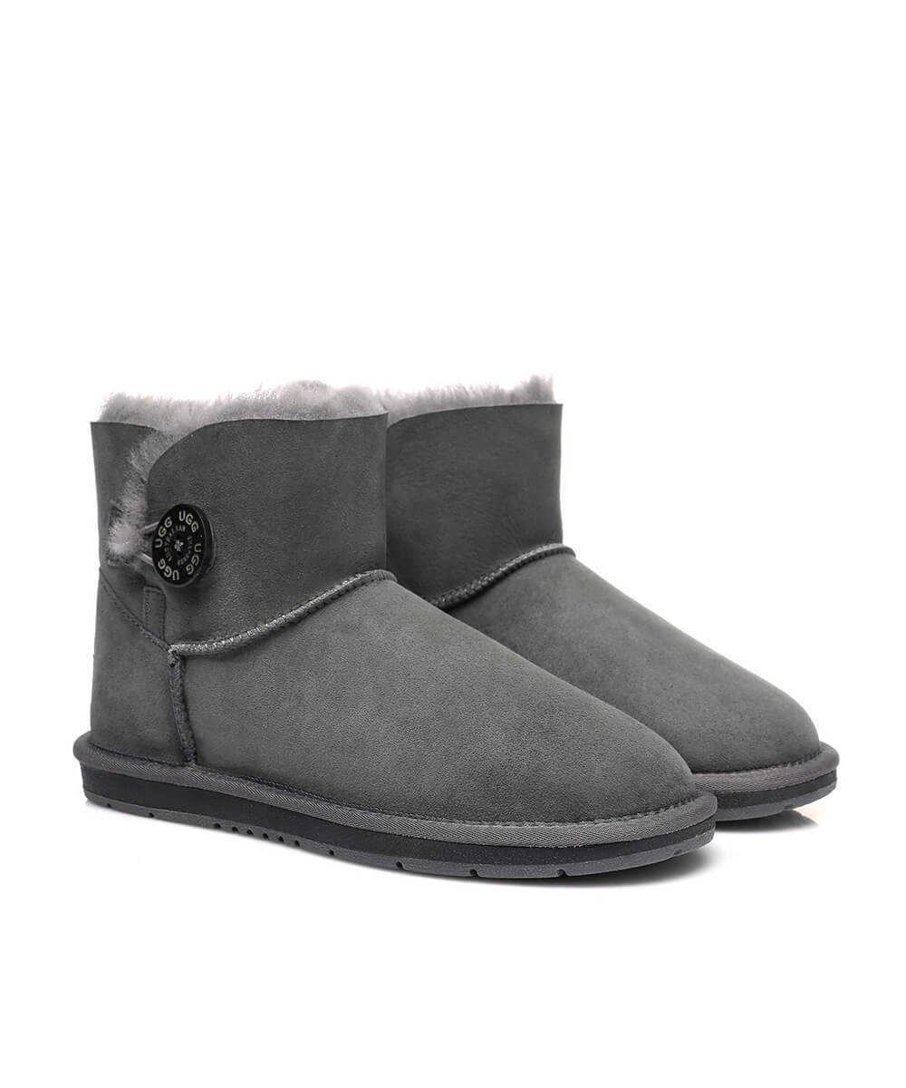 Women's Luxe Classic Mini UGG Button
